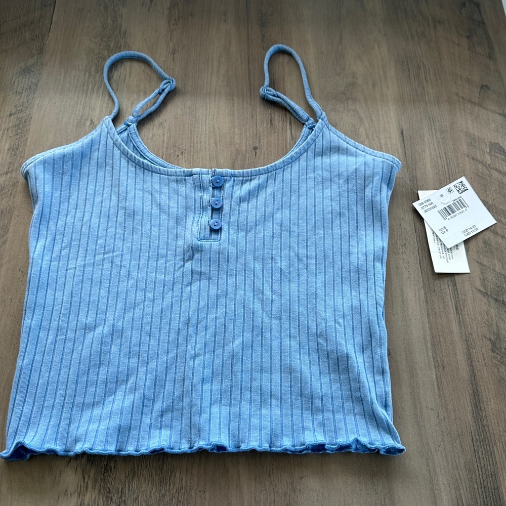 Blue American Eagle Crop Top NWT